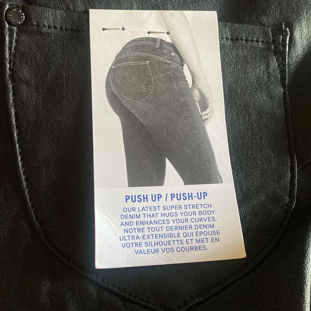 H&M Wmns PUSH UP JEGGINGS low waist size 30/32 NWT